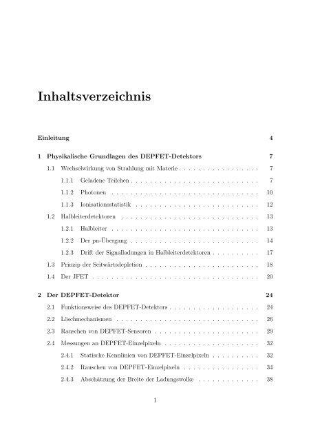 Bildgebung mit DEPFET - Prof. Dr. Norbert Wermes - UniversitÃ¤t Bonn