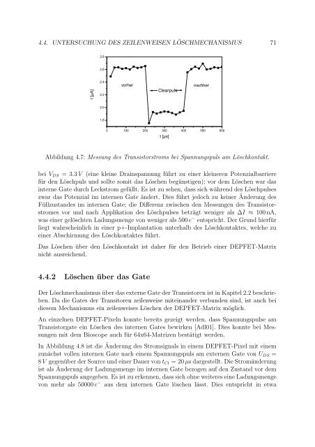 Bildgebung mit DEPFET - Prof. Dr. Norbert Wermes - UniversitÃ¤t Bonn