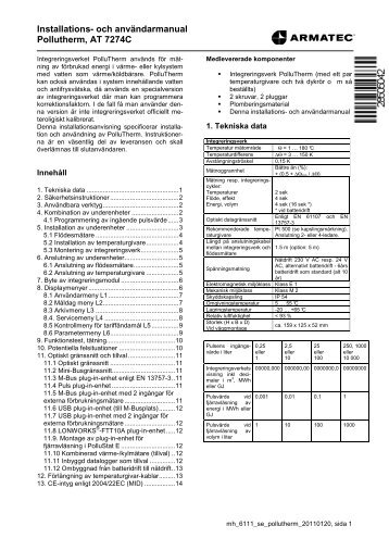 fÃ¶r Integreringsverk - Armatec AB