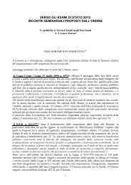 Relazione Dott.ssa Laura Zanotto - Ordine degli Assistenti Sociali ...