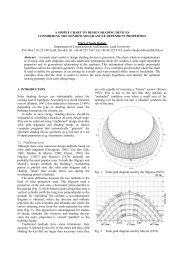 A SIMPLE CHART TO DESIGN SHADING DEVICES CONSIDERING ...