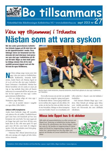 Bo Tillsammans 27 - Kollektivhus NU