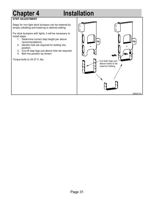 Installation Manual HLF-25, 30, 40, & 50 - Waltco