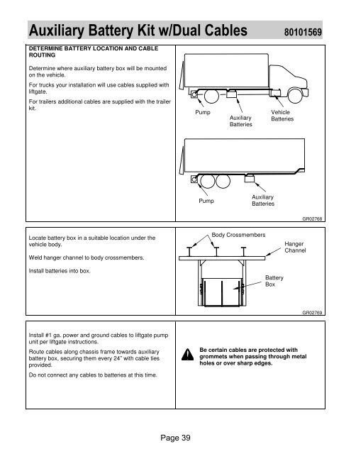 Installation Manual HLF-25, 30, 40, & 50 - Waltco