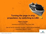 Turning the page in ship propulsion, by switching to LNG