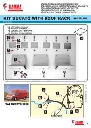 KIT DUCATO WITH ROOF RACK 98655-485 - Fiamma