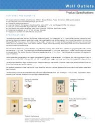 Specifications - Ohio Medical Corporation