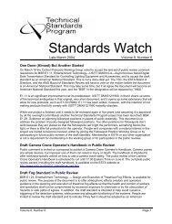 Standards Watch - IATSE Local 16