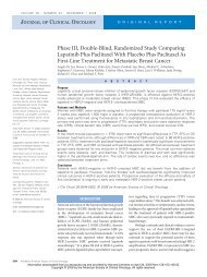 Phase III, Double-Blind, Randomized Study Comparing Lapatinib ...