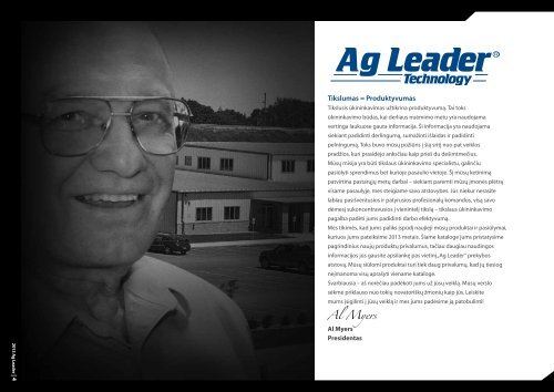 KATALOGAS - Ag Leader Technology