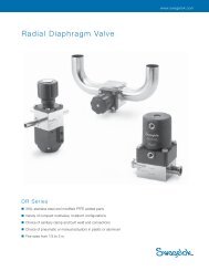 Radial Diaphragm Valve, DR Series, (MS-02-186, R2) - Tantaline