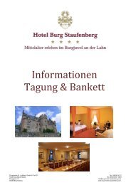 Burg Staufenberg - Hotel  Schloss Edesheim