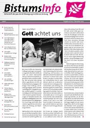 Gott achtet uns - Pax Christi Bistumsstelle Limburg