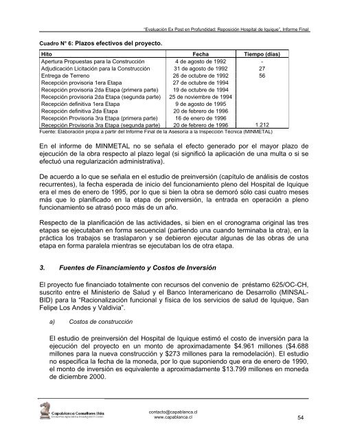 informe 3 expost edif. publica mideplan - Sistema Nacional de ...