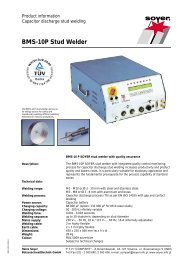 BMS-10P Stud Welder - Soyer