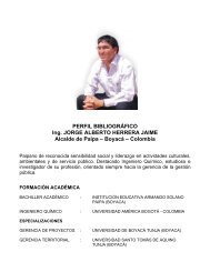 PERFIL BIBLIOGRÃFICO Ing. JORGE ALBERTO HERRERA JAIME ...