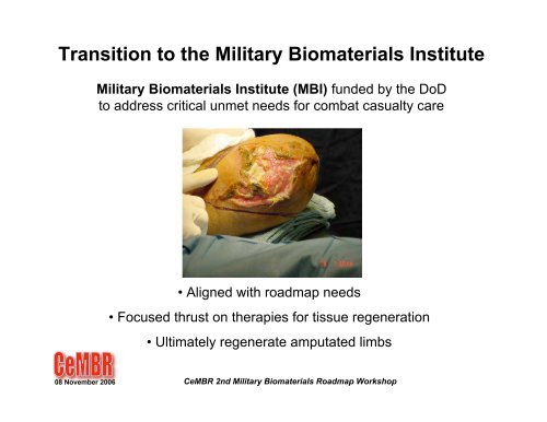 CeMBR - New Jersey Center for Biomaterials