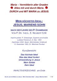 JESUS, MARIENS SOHN - Rosenkranz