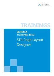 ST4 Page Layout Designer - SCHEMA GmbH