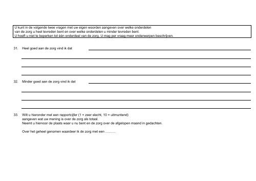 Meetinstrumenten Tevredenheid Terminale Zorg (MITTZ ...