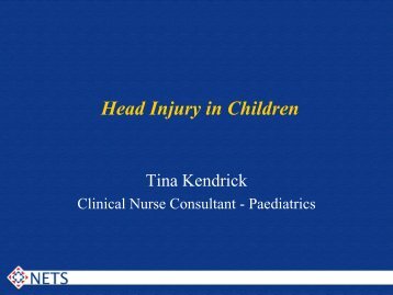 Head injury in children - Emergency Care Institute