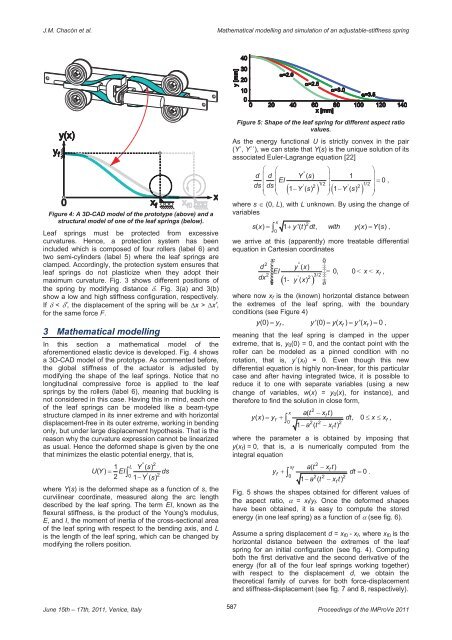 Mathematical modelling and simulation of an ... - IMProVe2011