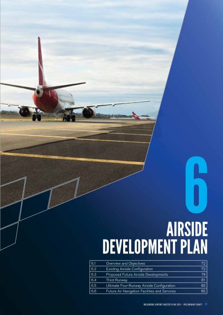 Section 6 - Airside Development Plan - Melbourne Airport