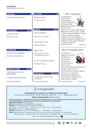 Il Doganalista n. 6 - Consiglio Nazionale Spedizionieri Doganali