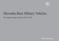 Mercedes-Benz Military Vehicles.