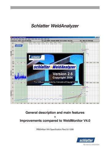 Schlatter WeldAnalyzer