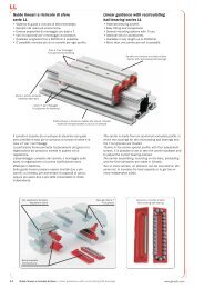 Guide lineari a ricircolo di sfere serie LL Linear ... - Tecnautomat