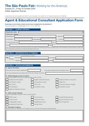 Agent & Educational Consultant Application Form - English UK