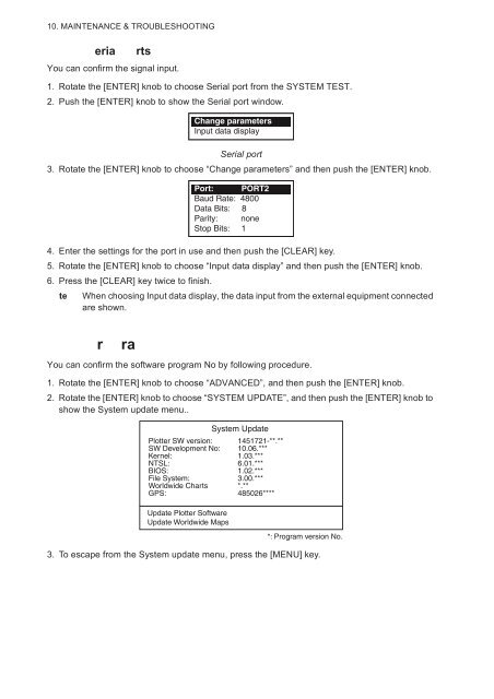 color gps plotter