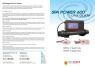 SP600 User Guide V2 (A&B Mode... - Spa-Quip