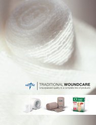 Traditional Wound Care brochure - Medline
