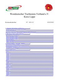 Kreisrundschreiben 7 (186 KByte) - WTTV eV Kreis Lippe