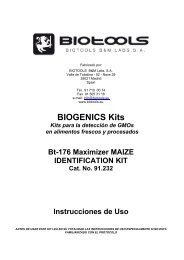 BIOGENICS Kits - Biotools