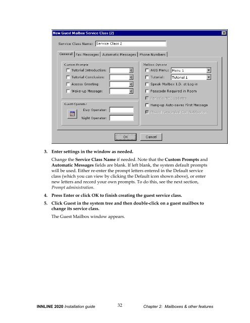 Voicemail Installation guide - Distributor Login - Innovation ...