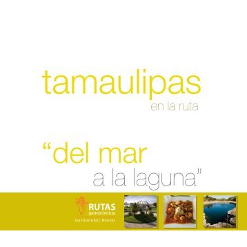 folleto tamps - Rutas GastronÃ³micas