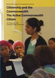 Citizenship and the Commonwealth The Active Commonwealth ...
