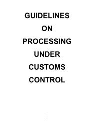 Guidelines on Processing under Customs Control Procedure – PCC ...