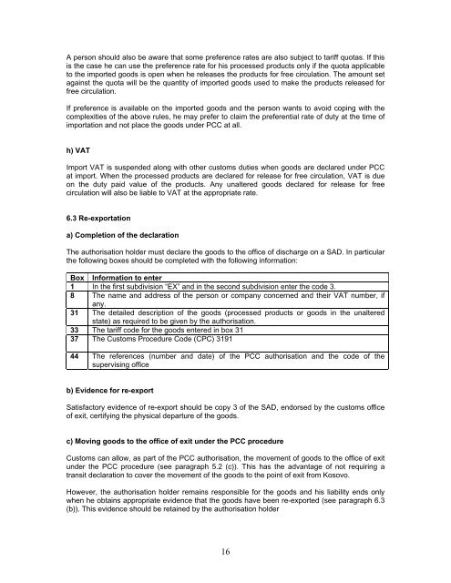 Guidelines on Processing under Customs Control Procedure – PCC ...