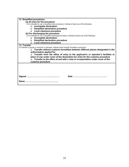 Guidelines on Processing under Customs Control Procedure – PCC ...