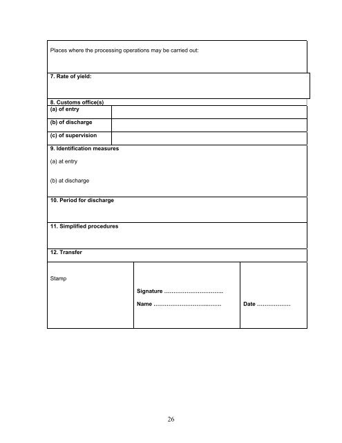 Guidelines on Processing under Customs Control Procedure – PCC ...