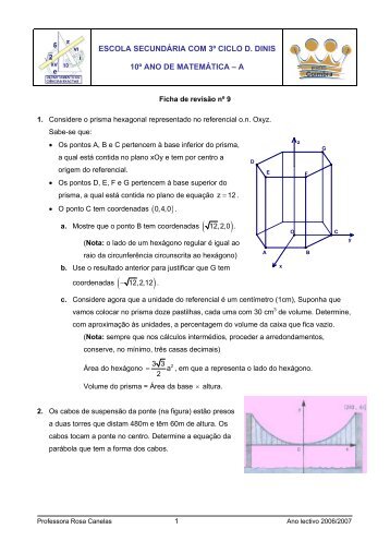 Ficha de revisão nº 9