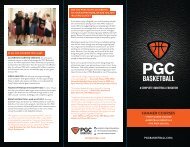 Player Development - PGC Basketball