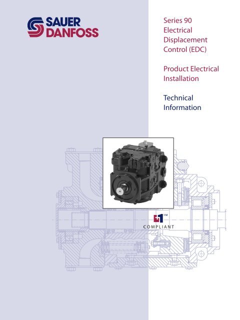 Series 90 Electrical Displacement Control (EDC ... - Sauer-Danfoss