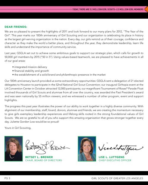 2011 Annual Report - Girl Scouts of Greater Los Angeles