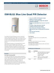 ISM BLQ1 Blue€Line Quad PIR Detector - The Technoworx Store