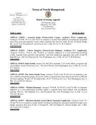 Residential Fence Permit - Town of North Hempstead